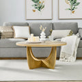 Quadratischer Couchtisch im Mid-Century-Stil mit Oberfläche in Eschenholzoptik