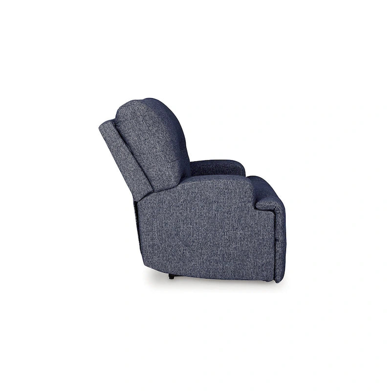 Wide Seat Power Recliner with Adjustable Headrest and USB Port