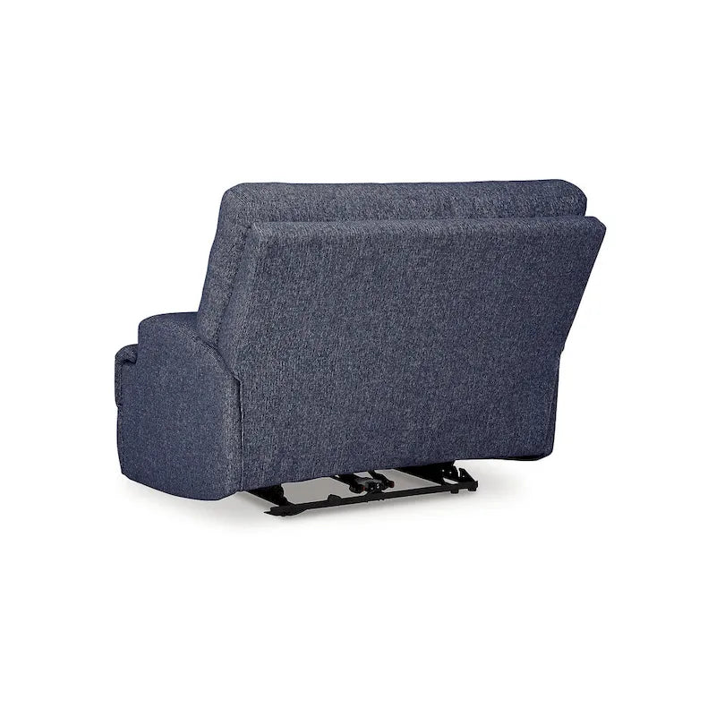 Wide Seat Power Recliner with Adjustable Headrest and USB Port