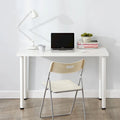 Minimalist Writing Desk with Sturdy Steel Legs