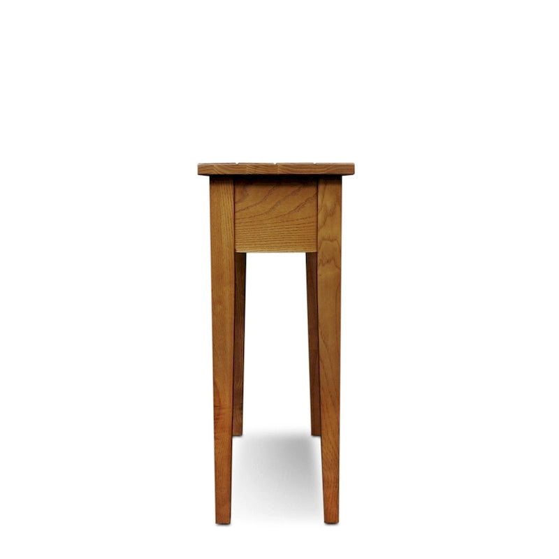 Narrow Side Table with Drawer and Bin Pull Handle